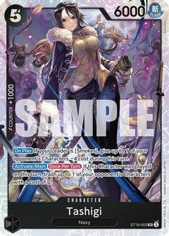 Tashigi (ST19-003) [Starter Deck 19: BLACK Smoker] Foil - Deck Out Gaming