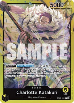 Charlotte Katakuri (OP03-099) (OP03-099) [Starter Deck 20: YELLOW Charlotte Katakuri] - Deck Out Gaming