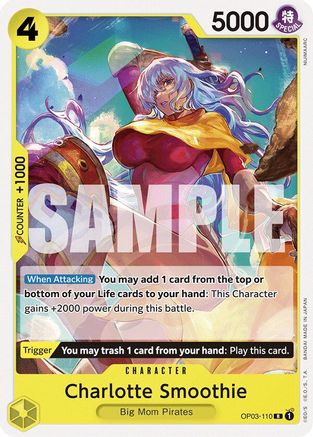 Charlotte Smoothie (OP03-110) [Starter Deck 20: YELLOW Charlotte Katakuri] - Deck Out Gaming