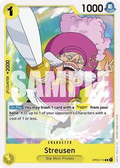 Streusen (OP03-115) [Starter Deck 20: YELLOW Charlotte Katakuri] - Deck Out Gaming