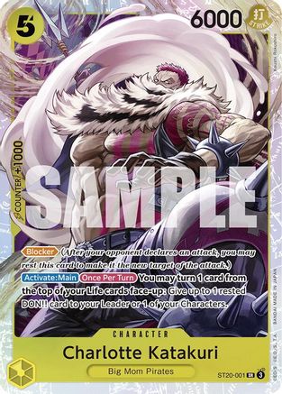 Charlotte Katakuri (ST20-001) (ST20-001) [Starter Deck 20: YELLOW Charlotte Katakuri] Foil - Deck Out Gaming