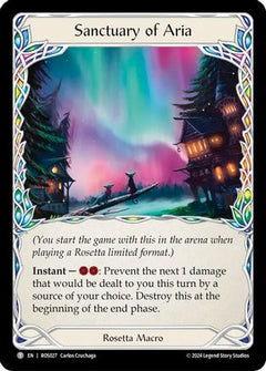 Sanctuary of Aria (ROS027) [Rosetta] - Deck Out Gaming