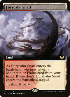 Furycalm Snarl (Extended Art) (361) [Strixhaven: School of Mages] foil - Deck Out Gaming