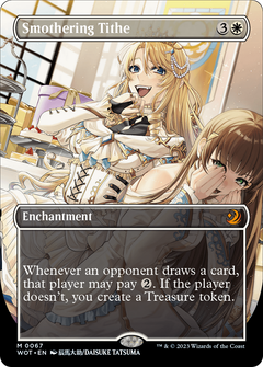 Smothering Tithe (Anime Borderless) (67) [Wilds of Eldraine: Enchanting Tales] foil - Deck Out Gaming