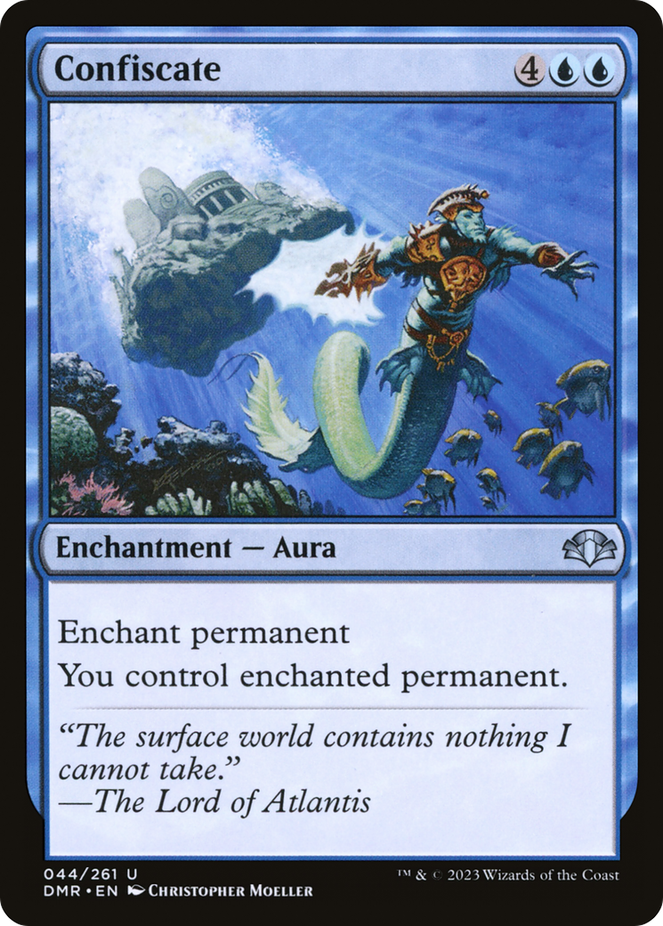 Confiscate (44) [Dominaria Remastered] foil - Deck Out Gaming