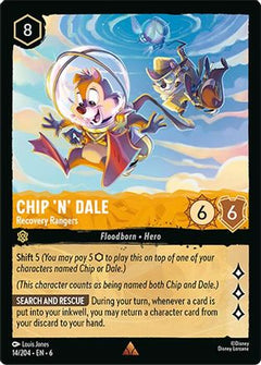 Chip 'n' Dale - Recovery Rangers (14/204) [Azurite Sea] - Deck Out Gaming