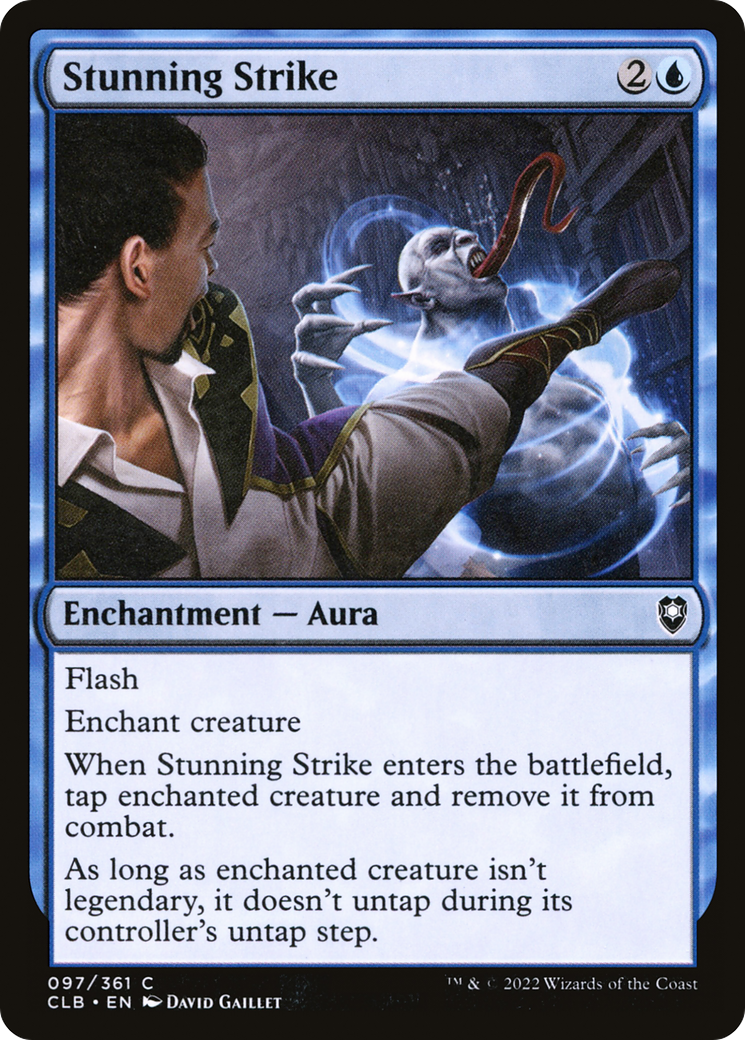 Stunning Strike (97) [Commander Legends: Battle for Baldur's Gate] foil - Deck Out Gaming