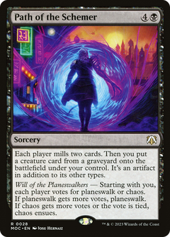 Path of the Schemer (28) [March of the Machine Commander] - Deck Out Gaming