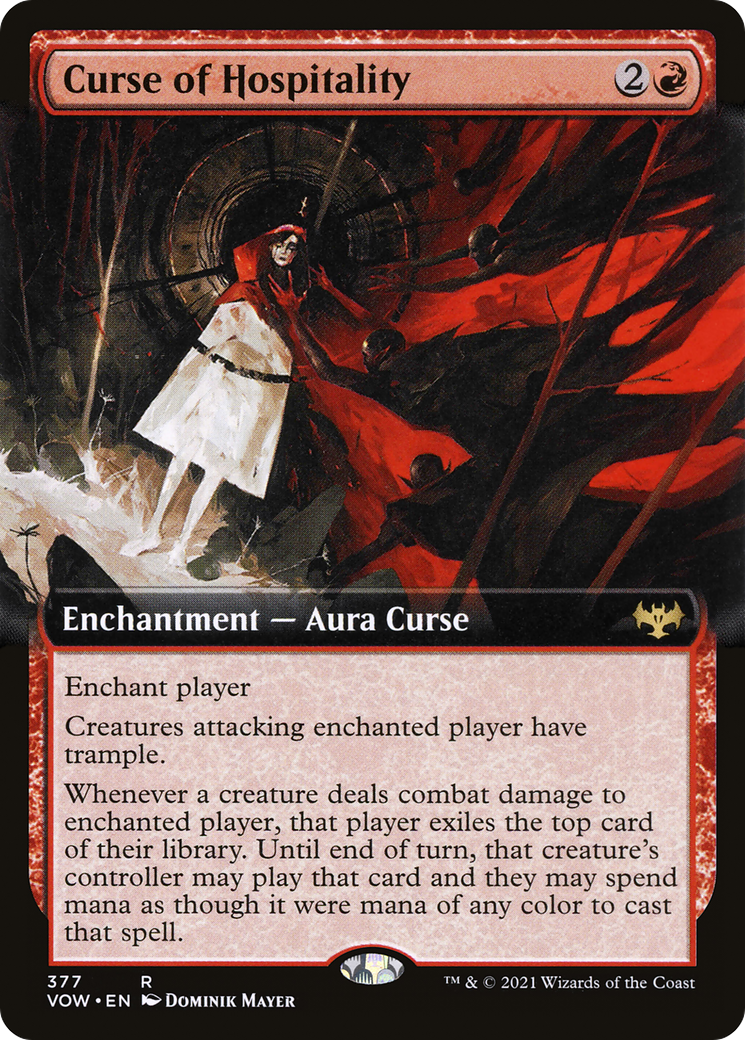Curse of Hospitality (377) [Innistrad: Crimson Vow] - Deck Out Gaming