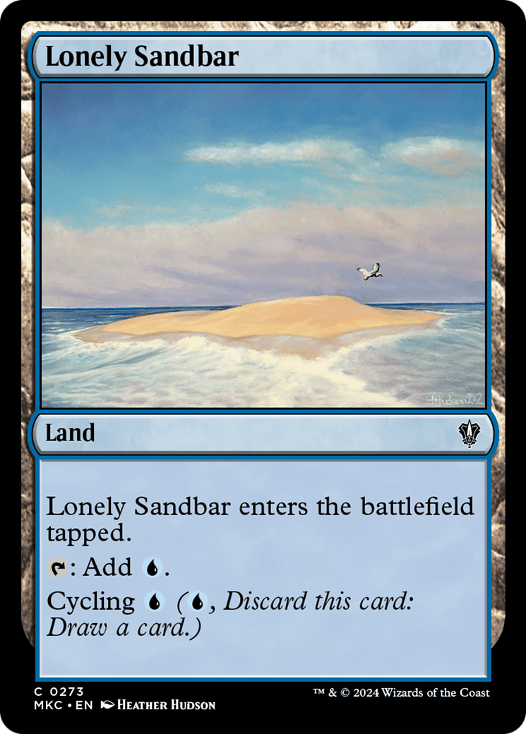 Lonely Sandbar (273) [Murders at Karlov Manor Commander] - Deck Out Gaming