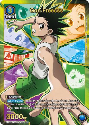 Gon Freecss (006) (R*) (UE02BT/HTR-1-006) [Hunter x Hunter] Foil - Deck Out Gaming