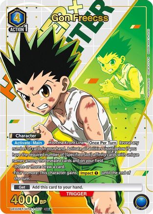 Gon Freecss (007) (SR*) (UE02BT/HTR-1-007) [Hunter x Hunter] Foil - Deck Out Gaming