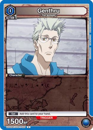 Genthru (020) (UE02BT/HTR-1-020) [Hunter x Hunter] - Deck Out Gaming