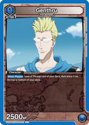 Genthru (021) (UE02BT/HTR-1-021) [Hunter x Hunter] - Deck Out Gaming