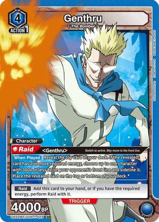 Genthru (023) (UE02BT/HTR-1-023) [Hunter x Hunter] Foil - Deck Out Gaming