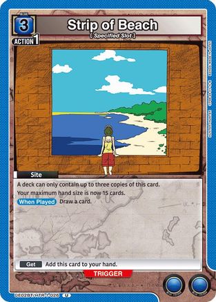 Strip of Beach (UE02BT/HTR-1-026) [Hunter x Hunter] - Deck Out Gaming