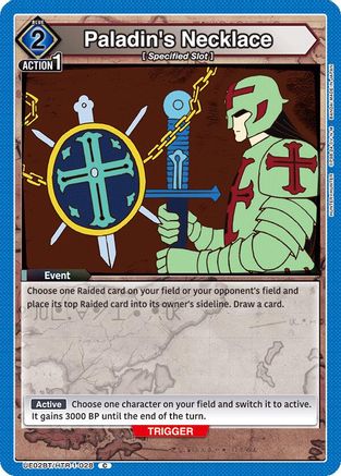 Paladin's Necklace (UE02BT/HTR-1-028) [Hunter x Hunter] - Deck Out Gaming