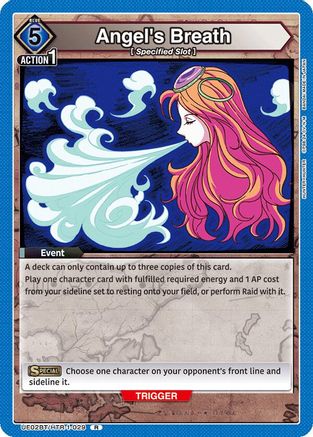 Angel's Breath (UE02BT/HTR-1-029) [Hunter x Hunter] Foil - Deck Out Gaming