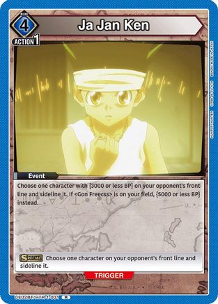 Ja Jan Ken (UE02BT/HTR-1-031) [Hunter x Hunter] Foil - Deck Out Gaming