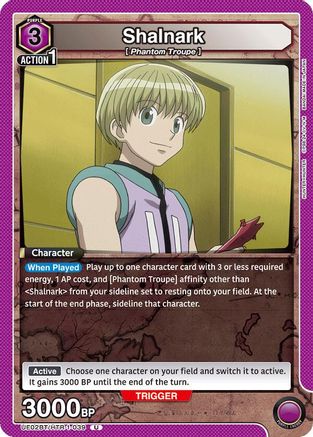 Shalnark (UE02BT/HTR-1-039) [Hunter x Hunter] - Deck Out Gaming