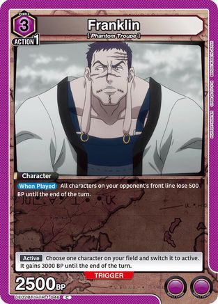 Franklin (UE02BT/HTR-1-046) [Hunter x Hunter] - Deck Out Gaming