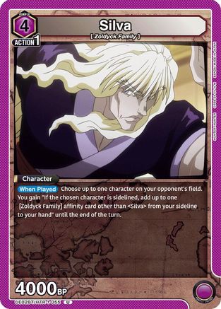 Silva (055) (UE02BT/HTR-1-055) [Hunter x Hunter] - Deck Out Gaming