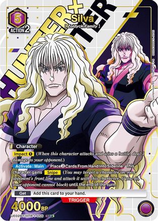 Silva (056) (SR*) (UE02BT/HTR-1-056) [Hunter x Hunter] Foil - Deck Out Gaming