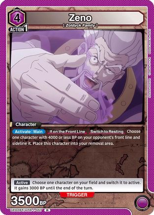 Zeno (UE02BT/HTR-1-057) [Hunter x Hunter] Foil