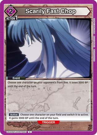 Scarily Fast Chop (UE02BT/HTR-1-063) [Hunter x Hunter] - Deck Out Gaming