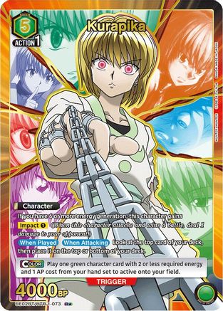 Kurapika (073) (R*) (UE02BT/HTR-1-073) [Hunter x Hunter] Foil - Deck Out Gaming