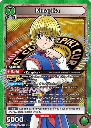 Kurapika (074) (UE02BT/HTR-1-074) [Hunter x Hunter] Foil - Deck Out Gaming