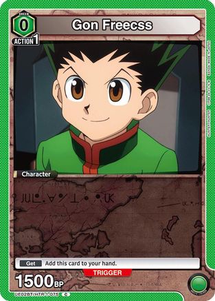 Gon Freecss (075) (UE02BT/HTR-1-075) [Hunter x Hunter] - Deck Out Gaming