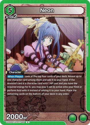 Neon (UE02BT/HTR-1-084) [Hunter x Hunter] Foil