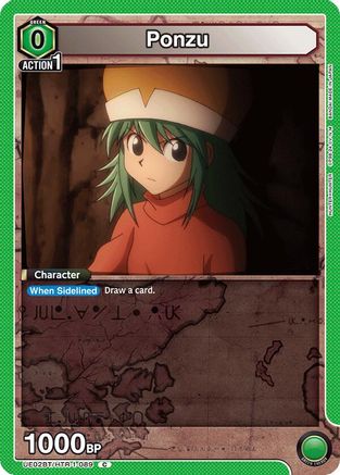 Ponzu (UE02BT/HTR-1-089) [Hunter x Hunter] - Deck Out Gaming