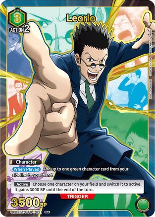 Leorio (091) (R*) (UE02BT/HTR-1-091) [Hunter x Hunter] Foil - Deck Out Gaming