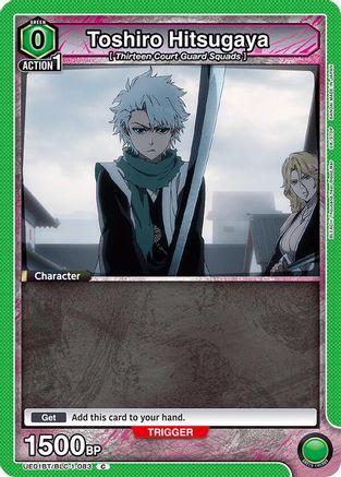 Toshiro Hitsugaya (083) (Box Topper Foil) (UE01BT/BLC-1-083) [BLEACH: Thousand-Year Blood War] Foil