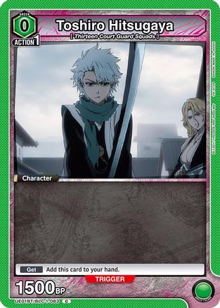 Toshiro Hitsugaya (083) (Box Topper Foil) (UE01BT/BLC-1-083) [BLEACH: Thousand-Year Blood War] Foil - Deck Out Gaming