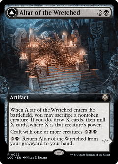 Altar of the Wretched (Extended Art) (22) [The Lost Caverns of Ixalan Commander] foil - Deck Out Gaming