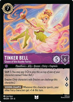 Tinker Bell - Queen of the Azurite Fairies (48/204) [Azurite Sea] - Deck Out Gaming