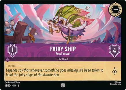 Fairy Ship - Royal Vessel (68/204) [Azurite Sea] - Deck Out Gaming