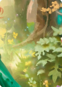 Sanctuary of Aria // Verdance, Thorn of the Rose (Middle right) (ROSPZL15) [Rosetta] - Deck Out Gaming