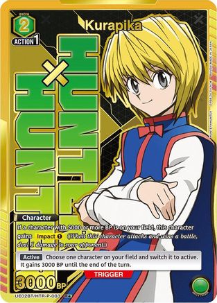 Kurapika (003) (R*) (UE02BT/HTR-P-003) [Hunter x Hunter] Foil - Deck Out Gaming
