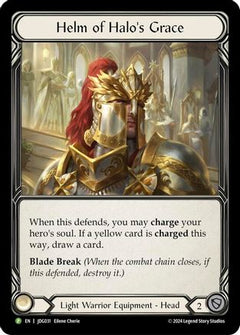Helm of Halo's Grace - JDG031 (JDG031) [Flesh and Blood: Promo Cards] Cold Foil - Deck Out Gaming