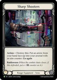 Sharp Shooters - JDG033 (JDG033) [Flesh and Blood: Promo Cards] Cold Foil - Deck Out Gaming