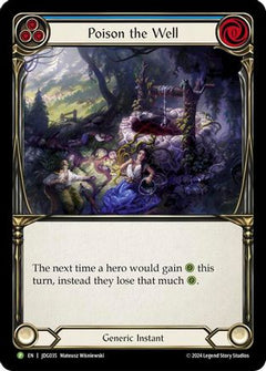 Poison the Well - JDG035 (JDG035) [Flesh and Blood: Promo Cards] Cold Foil - Deck Out Gaming