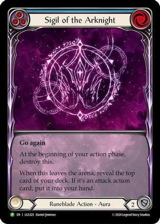 Sigil of the Arknight (Extended Art) - LGS325 (LGS325) [Flesh and Blood: Promo Cards] Rainbow Foil - Deck Out Gaming