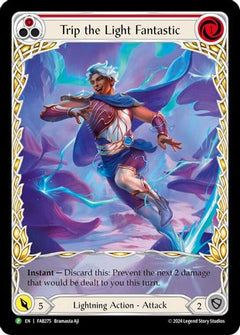 Trip the Light Fantastic (Red) (Extended Art) - FAB275 (FAB275) [Flesh and Blood: Promo Cards] Rainbow Foil - Deck Out Gaming