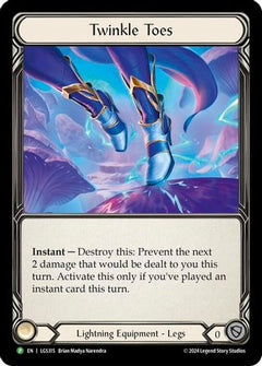 Twinkle Toes - LGS315 (LGS315) [Flesh and Blood: Promo Cards] Rainbow Foil - Deck Out Gaming