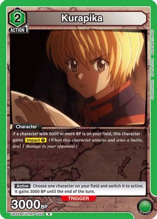 Kurapika (003) (UE02BT/HTR-P-003) [Hunter x Hunter] Foil - Deck Out Gaming
