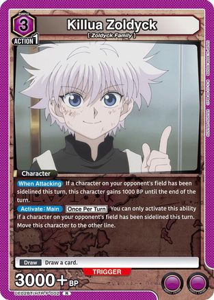 Killua Zoldyck (002) (UE02BT/HTR-P-002) [Hunter x Hunter] Foil